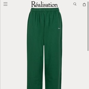 REALISATION PAR green sweatpants size large